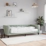 Schlafsofa mit hellgrauer Samtmatratze 90x200 cm von vidaXL, Betten und Lattenroste - Ref: Foro24-3196667, Preis: 317,46 €, R...