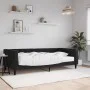 Sofá cama con colchón terciopelo negro 100x200 cm de vidaXL, Camas y somieres - Ref: Foro24-3196678, Precio: 361,56 €, Descue...