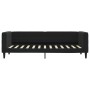 Sofá cama con colchón terciopelo negro 80x200 cm de vidaXL, Camas y somieres - Ref: Foro24-3196664, Precio: 331,10 €, Descuen...