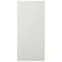 Wardrobe with sliding door light gray steel 90x40x90 cm by vidaXL, Lockers and storage cabinets - Ref: Foro24-335955, Price: ...