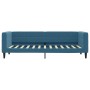 Sofá cama con colchón terciopelo azul 80x200 cm de vidaXL, Camas y somieres - Ref: Foro24-3196659, Precio: 326,75 €