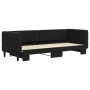Sofá cama nido terciopelo negro 80x200 cm de vidaXL, Camas y somieres - Ref: Foro24-3196688, Precio: 247,14 €, Descuento: %