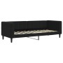 Sofá cama nido terciopelo negro 80x200 cm de vidaXL, Camas y somieres - Ref: Foro24-3196688, Precio: 247,14 €, Descuento: %