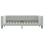 Sofá cama nido terciopelo gris claro 80x200 cm de vidaXL, Camas y somieres - Ref: Foro24-3196684, Precio: 273,54 €, Descuento: %