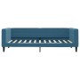 Ausziehbares Schlafsofa aus blauem Samt, 90 x 200 cm von vidaXL, Betten und Lattenroste - Ref: Foro24-3196690, Preis: 249,20 ...