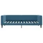 Ausziehbares Schlafsofa aus blauem Samt, 90 x 200 cm von vidaXL, Betten und Lattenroste - Ref: Foro24-3196690, Preis: 249,50 ...