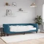 Sofá cama con colchón terciopelo azul 90x200 cm de vidaXL, Camas y somieres - Ref: Foro24-3196666, Precio: 332,87 €, Descuent...