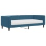 Schlafsofa mit blauer Samtmatratze 90x200 cm von vidaXL, Betten und Lattenroste - Ref: Foro24-3196666, Preis: 315,08 €, Rabat...