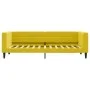 Sofá cama nido terciopelo amarillo 80x200 cm de vidaXL, Camas y somieres - Ref: Foro24-3196689, Precio: 235,14 €, Descuento: %
