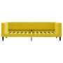 Yellow velvet trundle sofa bed 80x200 cm by vidaXL, Beds and slatted bases - Ref: Foro24-3196689, Price: 238,71 €, Discount: %