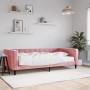 Schlafsofa mit rosa Samtmatratze 100x200 cm von vidaXL, Betten und Lattenroste - Ref: Foro24-3196677, Preis: 360,66 €, Rabatt: %