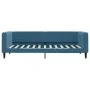 Schlafsofa mit blauer Samtmatratze 100x200 cm von vidaXL, Betten und Lattenroste - Ref: Foro24-3196673, Preis: 369,24 €, Raba...