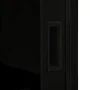 Schiebetürenschrank aus schwarzem Stahl 90x40x90 cm von vidaXL, Schließfächer und Lagerschränke - Ref: Foro24-335956, Preis: ...