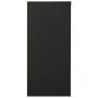 Kleiderschrank mit Schiebetür aus anthrazitfarbenem Stahl 90x40x90 cm von vidaXL, Schließfächer und Lagerschränke - Ref: Foro...