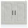 Mueble bajo para fregadero Kalmar gris hormigón 80x46x81,5 cm