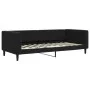 Sofá cama nido con colchón terciopelo negro 90x200 cm de vidaXL, Camas y somieres - Ref: Foro24-3196719, Precio: 444,12 €, De...