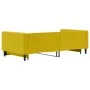 Sofá cama nido terciopelo amarillo 100x200 cm de vidaXL, Camas y somieres - Ref: Foro24-3196703, Precio: 250,41 €, Descuento: %
