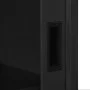 Kleiderschrank mit Schiebetür aus anthrazitfarbenem Stahl 90x40x90 cm von vidaXL, Schließfächer und Lagerschränke - Ref: Foro...