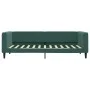 Ausziehbares Schlafsofa aus dunkelgrünem Samt, 90 x 200 cm von vidaXL, Betten und Lattenroste - Ref: Foro24-3196693, Preis: 2...