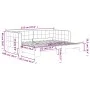 Ausziehbares Schlafsofa aus dunkelgrünem Samt, 90 x 200 cm von vidaXL, Betten und Lattenroste - Ref: Foro24-3196693, Preis: 2...