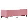 Sofá cama nido terciopelo rosa 80x200 cm de vidaXL, Camas y somieres - Ref: Foro24-3196687, Precio: 244,64 €, Descuento: %