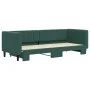 Ausziehbares Schlafsofa aus dunkelgrünem Samt, 80 x 200 cm von vidaXL, Betten und Lattenroste - Ref: Foro24-3196686, Preis: 2...