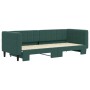 Ausziehbares Schlafsofa aus dunkelgrünem Samt, 80 x 200 cm von vidaXL, Betten und Lattenroste - Ref: Foro24-3196686, Preis: 2...