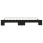 Black velvet trundle sofa bed 100x200 cm by vidaXL, Beds and slatted bases - Ref: Foro24-3196702, Price: 265,35 €, Discount: %