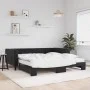 Trundle sofa bed with black velvet mattress 100x200 cm by vidaXL, Beds and slatted bases - Ref: Foro24-3196726, Price: 428,27...