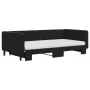 Trundle sofa bed with black velvet mattress 100x200 cm by vidaXL, Beds and slatted bases - Ref: Foro24-3196726, Price: 428,27...