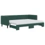 Sofá cama nido con colchón terciopelo verde oscuro 80x200 cm de vidaXL, Camas y somieres - Ref: Foro24-3196710, Precio: 424,8...