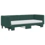 Sofá cama nido con colchón terciopelo verde oscuro 80x200 cm de vidaXL, Camas y somieres - Ref: Foro24-3196710, Precio: 424,8...