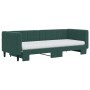 Trundle sofa bed with dark green velvet mattress 80x200 cm by vidaXL, Beds and slatted bases - Ref: Foro24-3196710, Price: 41...