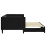 Sofá cama nido terciopelo negro 90x200 cm de vidaXL, Camas y somieres - Ref: Foro24-3196695, Precio: 250,64 €, Descuento: %