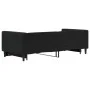 Sofá cama nido terciopelo negro 90x200 cm de vidaXL, Camas y somieres - Ref: Foro24-3196695, Precio: 250,64 €, Descuento: %