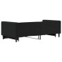 Sofá cama nido terciopelo negro 90x200 cm de vidaXL, Camas y somieres - Ref: Foro24-3196695, Precio: 238,22 €, Descuento: %