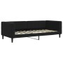 Sofá cama nido terciopelo negro 90x200 cm de vidaXL, Camas y somieres - Ref: Foro24-3196695, Precio: 238,22 €, Descuento: %
