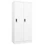Armario de acero blanco 80x50x180 cm | Foro24.es | Tu tienda online para hogar, jardín y más Foro24.es