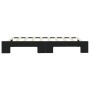 Sofá cama nido terciopelo negro 90x190 cm de vidaXL, Camas y somieres - Ref: Foro24-3196706, Precio: 263,37 €