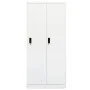 Weißer Stahlschrank 80x50x180 cm von vidaXL, Kleiderschränke - Ref: Foro24-335966, Preis: 315,81 €, Rabatt: %