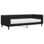 Sofá cama con colchón terciopelo negro 90x200 cm de vidaXL, Camas y somieres - Ref: Foro24-3196671, Precio: 297,64 €, Descuen...