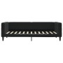 Sofá cama con colchón terciopelo negro 90x200 cm de vidaXL, Camas y somieres - Ref: Foro24-3196671, Precio: 297,64 €, Descuen...