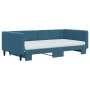Sofá cama nido con colchón terciopelo azul 100x200 cm de vidaXL, Camas y somieres - Ref: Foro24-3196721, Precio: 429,79 €, De...