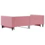 Sofá cama nido terciopelo rosa 100x200 cm de vidaXL, Camas y somieres - Ref: Foro24-3196701, Precio: 279,35 €, Descuento: %