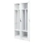 Weißer Stahlschrank 80x50x180 cm von vidaXL, Kleiderschränke - Ref: Foro24-335966, Preis: 315,81 €, Rabatt: %