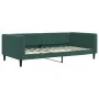 Ausziehbares Schlafsofa mit dunkelgrüner Samtmatratze 100x200 cm von vidaXL, Betten und Lattenroste - Ref: Foro24-3196724, Pr...