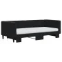 Trundle sofa bed with black velvet mattress 90x190 cm by vidaXL, Beds and slatted bases - Ref: Foro24-3196730, Price: 414,95 ...