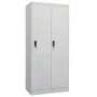 Light gray steel cabinet 80x50x180 cm by vidaXL, Wardrobes - Ref: Foro24-335967, Price: 320,89 €, Discount: %