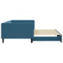 Sofá cama nido terciopelo azul 100x200 cm de vidaXL, Camas y somieres - Ref: Foro24-3196697, Precio: 261,71 €, Descuento: %