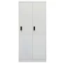 Light gray steel cabinet 80x50x180 cm by vidaXL, Wardrobes - Ref: Foro24-335967, Price: 320,89 €, Discount: %